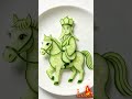 Amazing Cucumber Art: Pigsy Carries His Bride 🥒✨