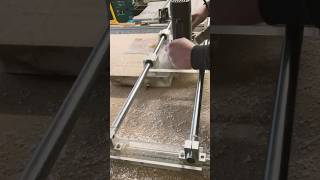 Slab Flattening Surfacing Router Sled Jig with Torsion Box DIY #woodworking #router