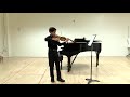 Caprice 1 for solo violin by pierre rode  ayaan ahmad  november 2019