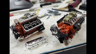 1/16 MPC General Lee, part 7, kit engine.