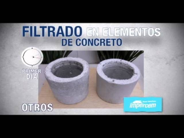 Impermeabilizante cementicio monocomponente (Impercem)