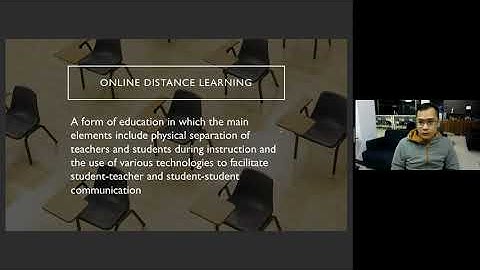 Introduction to Online Distance Learning
