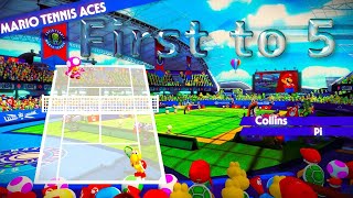 MARIO TENNIS ACES 2025 - FT5 friendlies #6 - Pi / Collins