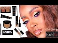 FULL FACE OF BLACK UP | MAKEUP TUTORIAL