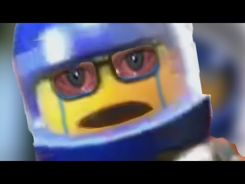 A Man has a mental breakdown in Lego City