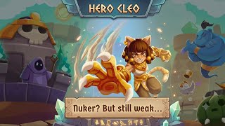 Worse hero than mabyn or masa? - Realm defense new hero CLEO - Nuker but still weak....  screenshot 5