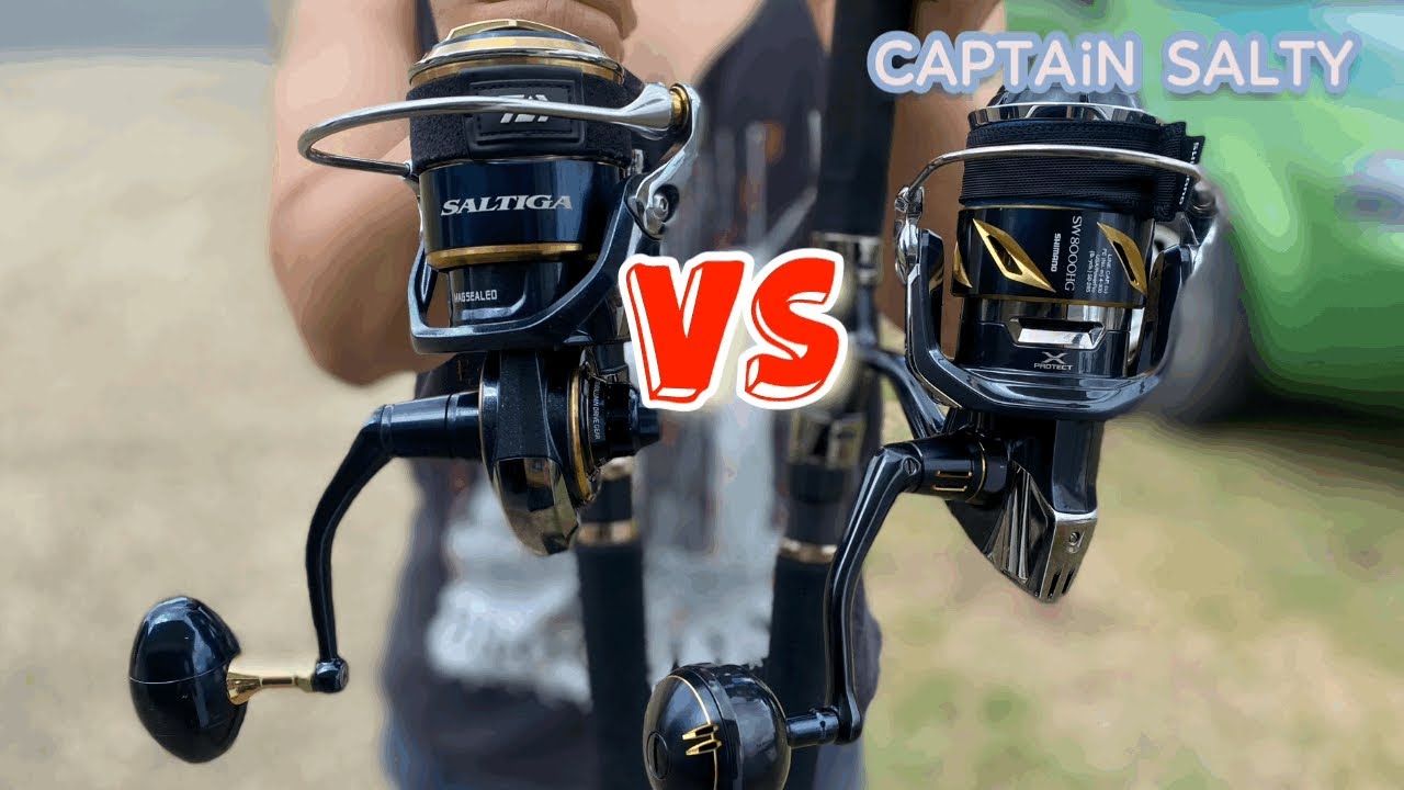 New Shimano Stella vs New Daiwa Saltiga. Casting competition