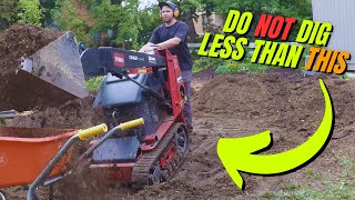 How Deep to Dig for Pavers