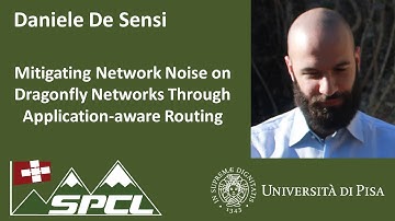 Mitigating Network Noise on Dragonfly Networks Through Application-aware Routing