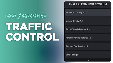 FiveM Traffic Control System 🚗 [ ESX / QBCORE ] [FREE]
