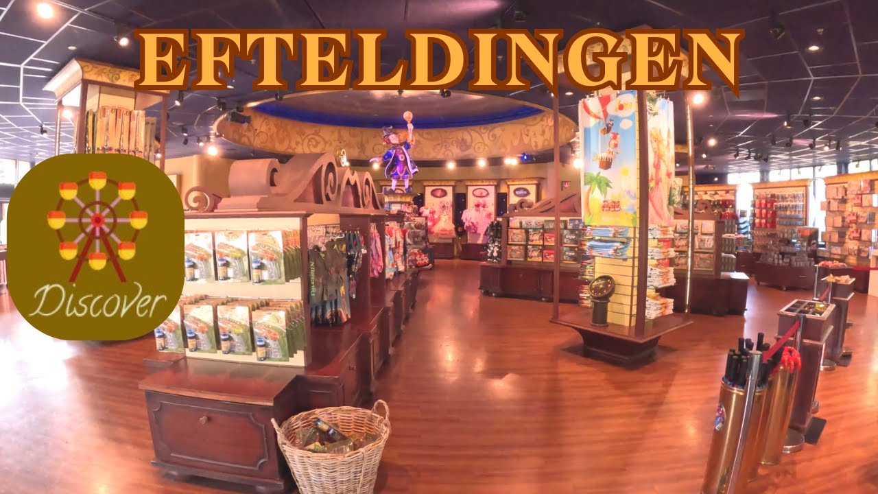 Souvenirwinkel Efteldingen (walkthrough) Efteling 2024