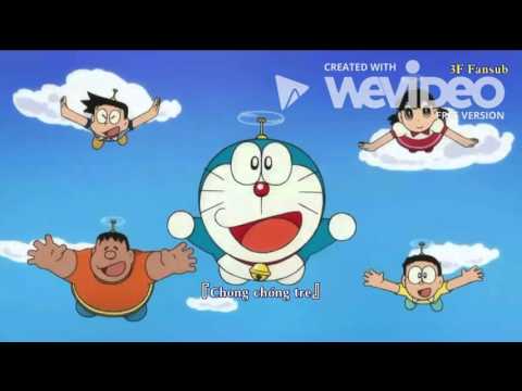 [歌詞付]多啦A夢主題曲--夢をかなえてドラえもん    [日文完整版][中日語羅馬字歌詞]    [請打開字幕/字幕をONにしてください]