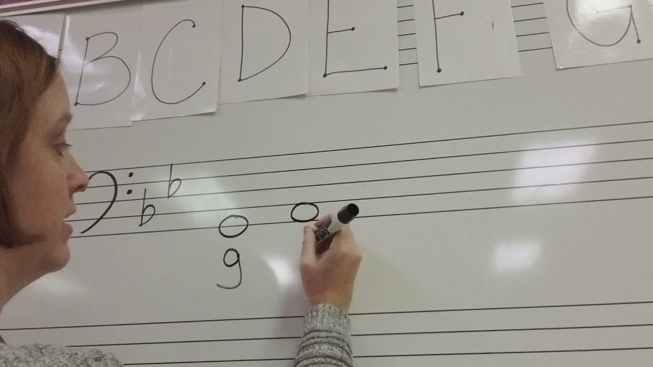 Writing Scales: g minor scale for trombone - YouTube