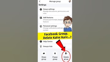 Facebook Group Delete kaise Kare | Delete Facebook Group #shorts #youtubeshorts