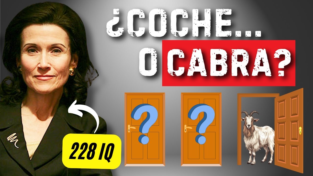 La mujer que HUMILLÓ a 1.000 matemáticos con 3 puertas | Marilyn vos Savant