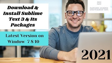 How to download & Install Sublime Text 3 , 4 on Window (7,8,10).