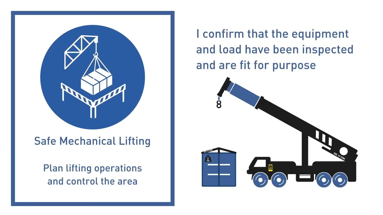 Life Saving Rule - Safe Mechanical Lifting