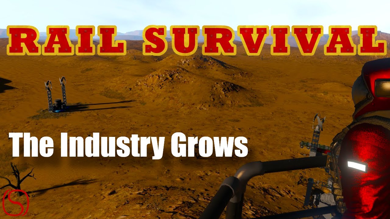 Thump Thump Thump - Rail Survival EP 4 - A Space Engineers Railroading ...