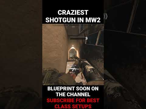 The Craziest Shotgun in Modern Warfare 2! #callofduty #modernwarfare2 #mw2 #shotgun #classsetup