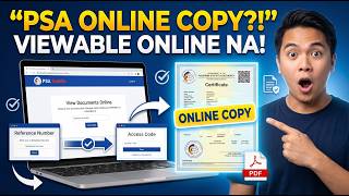 PSA E-Certificate Tutorial 2026 | PSA Online Request Step-by-Step