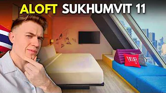 Aloft Bangkok - Sukhumvit 11 (THAILAND) 🇹🇭 Hotel & Neighbourhood Tour!