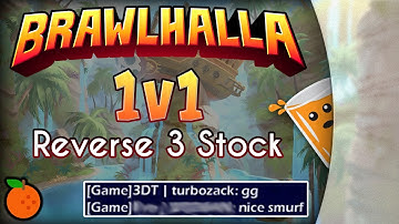 Brawlhalla: Competitive 1v1 | Insane Reverse 3 Stock