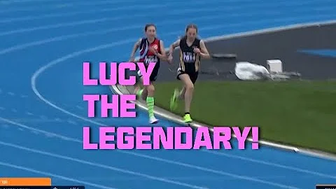 Lucy 'Gold Trip' Cleveland's emotional 1500m win a...