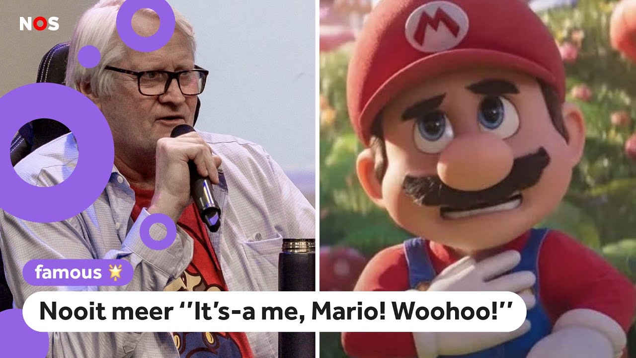 It’s-a me, Mario! Stem van Super Mario stopt ermee
