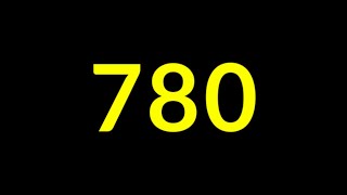 780 Seconds Countdown Timer With Sound Effect