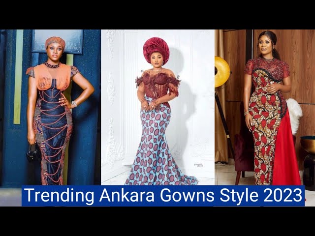 16 Beautiful Ankara Long Gown Styles You Should Be Racing To The Tailor  With • Exquisite Magazine - Fashion, Beauty And Lifestyle