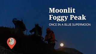 Moonlit Foggy Peak