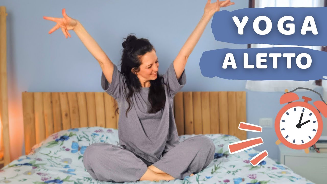 Yoga a letto - 10 minuti per svegliare dolcemente il corpo prima del ☕️ 