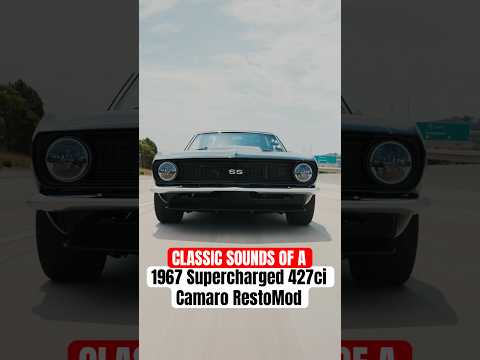 ASMR 1967 Chevy Camaro LSX 427ci RestoMod Camaro Classiccars Asmr 