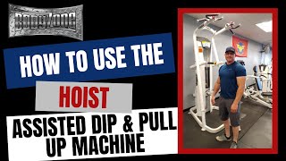 Hoist Assisted Pull up & Dip Machine - Body Zone Gym Blythe, CA
