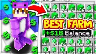 BEST MONEY FARM makes TRILLIONS on MINECRAFT GENS SERVER! | New Minecraft Tycoon Gens Server