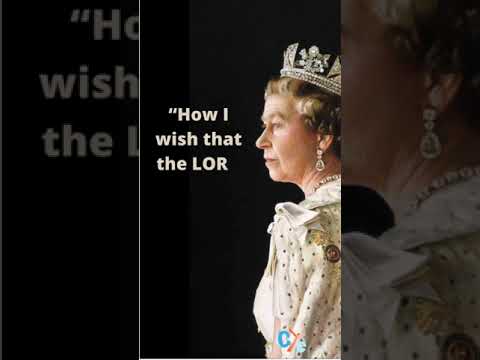 Queen Elizabeth's Humble Quote - Cyc