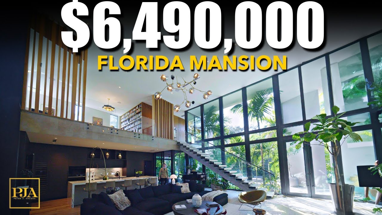 ⁣Inside a $6,490,000 FLORIDA MANSION| Luxury Home Tour | Peter J Ancona