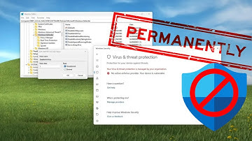 How to disable Defender Antivirus permanently on Windows 11