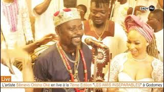 L'artiste Semêvo Oricha Oké en live à la 7ême édition de la LA FAMILLE INSEPARABLE à Godomey