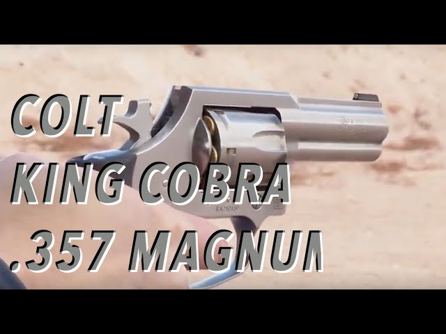 NEW Colt King Cobra .357 Magnum - SHOT Show 2019