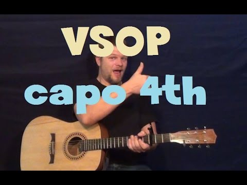 VSOP (Kle) Easy Strum Guitar Lesson How to Play Tutorial Capo 4th Fret
