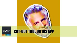 piZap's Quick Photo Editing Tutorial:Cut-out Tool on IOS App screenshot 4