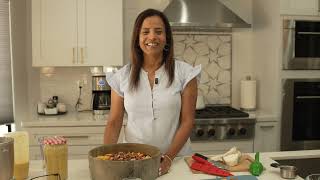 The Ultimate Summer Salad: Peach, Arugula & Goat Cheese The Ultimate Summer Salad: Peach, Arugula & Goat Cheese