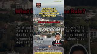 Complete Rules on Evidence Philippines, Admissibility, Relevance, Hearsay, Bar Exam Full Guide