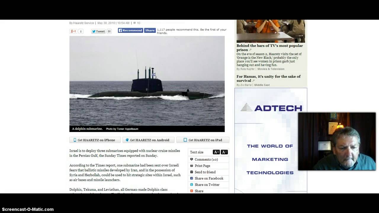 Israel To Deploy ARMED Nuclear Submarines Off Iran's Coast!