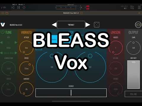 Testing BLEASS Vox on Female and male voices