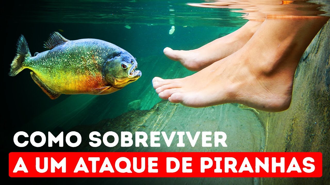 Sobrevivendo a encontros com piranhas e mais dicas de segurança