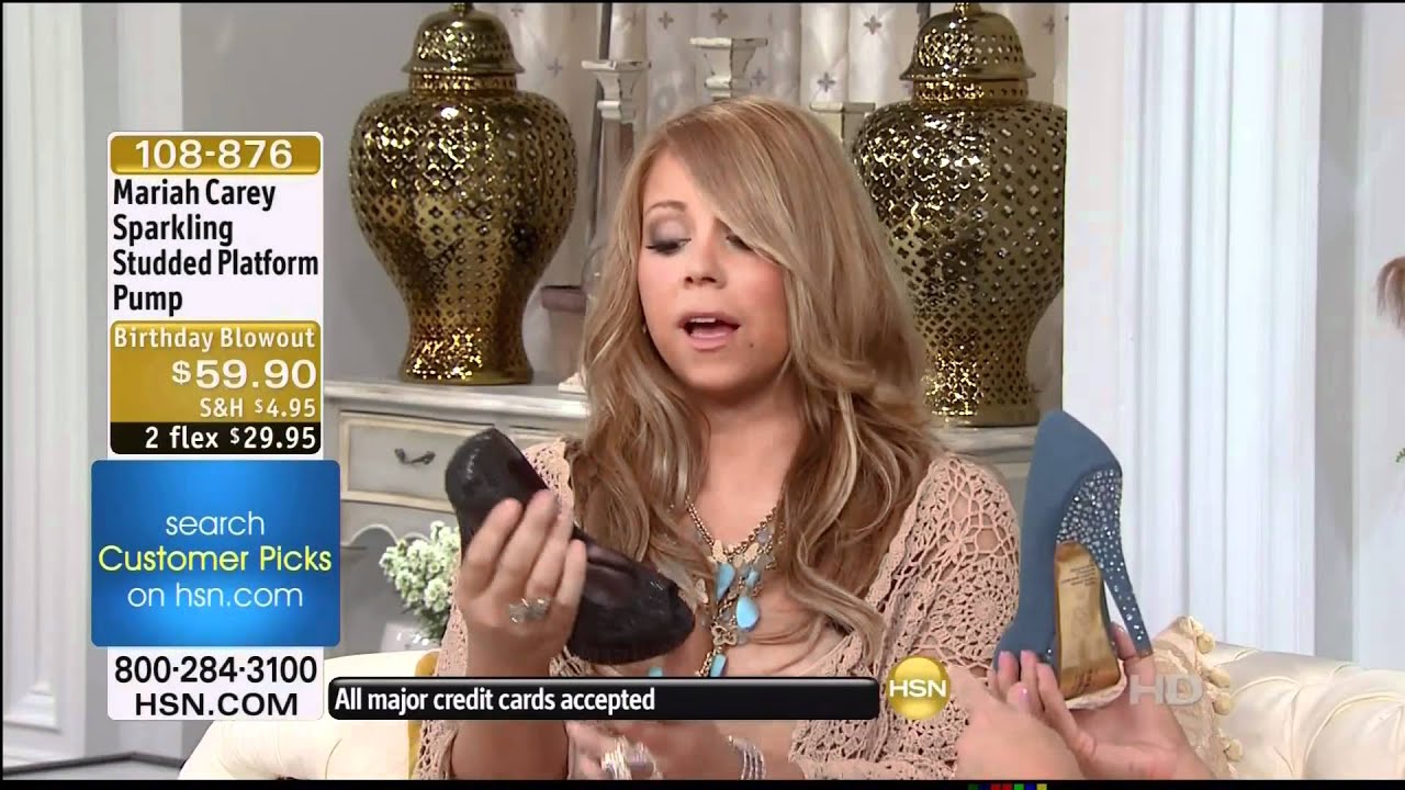 2011 07-25 Mariah Carey on HSN 3rd Broadcast @ 6pm Part 6 of 7