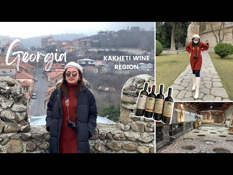 Georgia Travel Vlog 2022: Part 4 | Kakheti Wine Region, sightseeing and 2 wineries [4K]