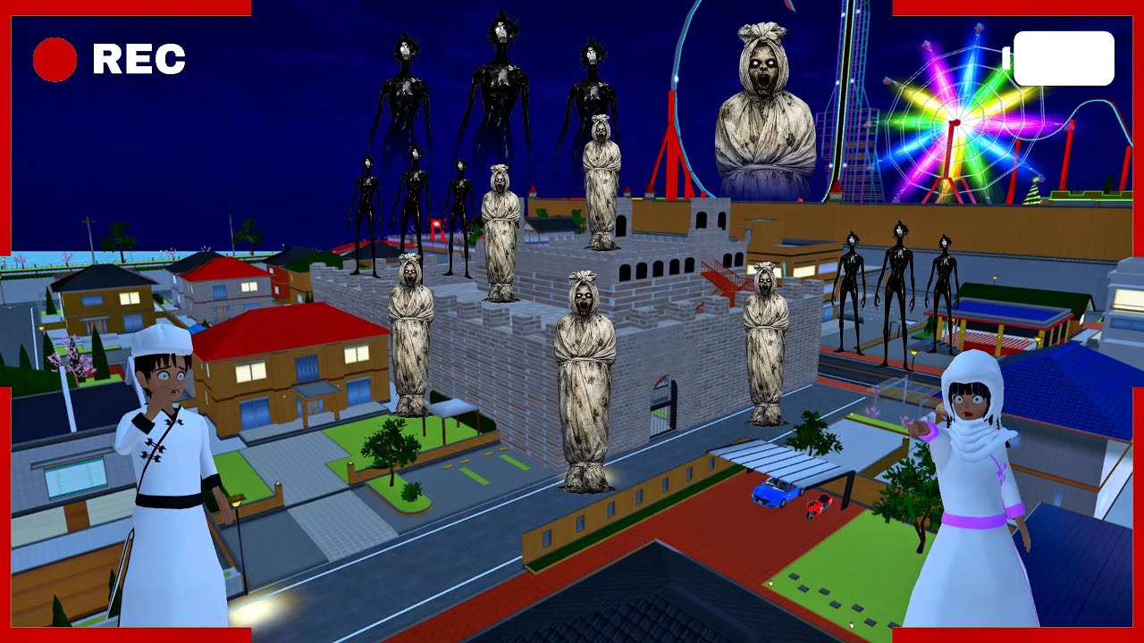 YUTA MIO Buat Benteng Raksasa Paling Aman Dari Pasukan TOR MONITOR KETUA & POCONG MENYERAMKAN 😱‼️